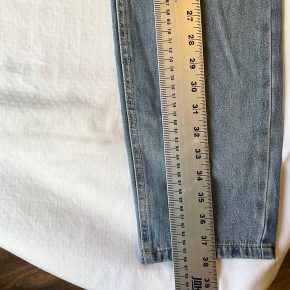 Sound Style Women Jamie Skinny Jeans size 8 Blue Mid Rise Stretch Slim & Sleek - Picture 3 of 10